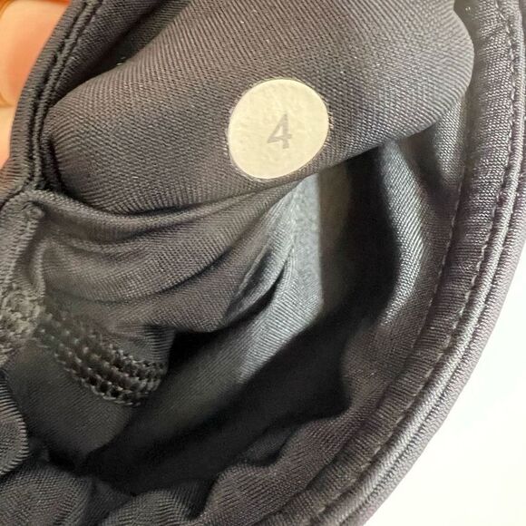 Lululemon Women's Black Wunder Under High-Rise Laser-cut Capri Pants Size 4 - Picture 3 of 7